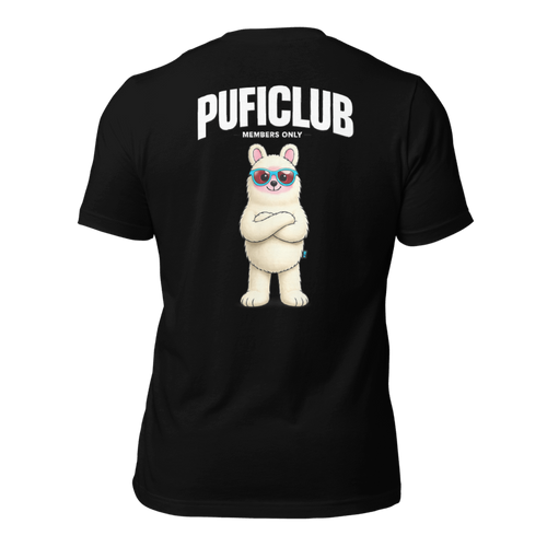 PufiClub Members Black Tee